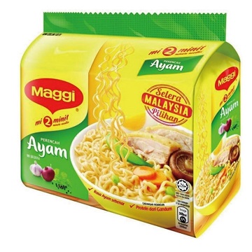 【Maggi包麵雞汁風味】<br><span>產地：馬來西亞  規格：385g(5包入) <br>