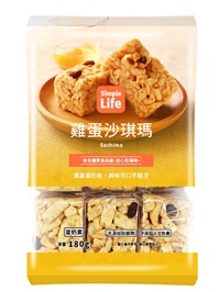 【Simple Life沙琪瑪(雞蛋)】 <br><span>產地：台灣  規格：180g<br></span>