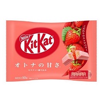 【日本Nestle KitKat草莓風味可可威化餅乾】<br><span>產地：日本規格：10片<br>