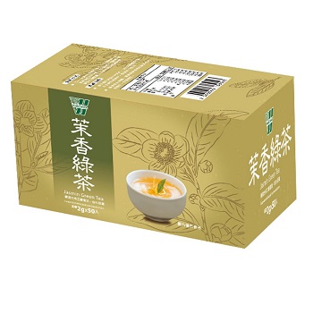 【V V茉香綠茶茶包】<br><span>產地：台灣  規格：2gx50入</span>