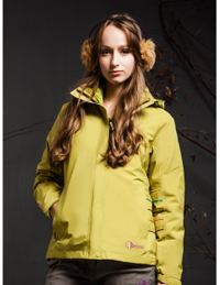 [JORDON]女款 GORE-TEX鵝絨兩件式外套『綠洲』