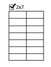 便利印貼紙2x7