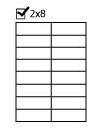 便利印貼紙2x8