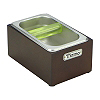 Stainless Steel Knockbox w/ wooden case (BC2406)