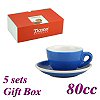 #37 Espresso Cup w/ Saucer - Blue (HG0858B)