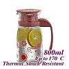 #805 Glass Pitcher - Red (HG2105)