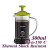 300ml French Press - Green (HG2109G)