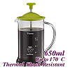 650ml French Press - Green (HG2110G)