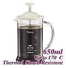 650ml French Press - White (HG2110W)