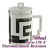 700ml French Press - White (HG2115W)