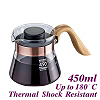 450ml Coffee Server - Wooden Handle (HG2199)