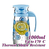 1.0L Water Pitcher - Blue (HG2282)