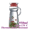950ml Water Pitcher - Red (HG2291R)