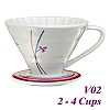 V02 Decal pattern  Coffee Dripper (HG5547R)