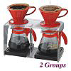 2 Groups Acrylic Drip Station (HK0095)