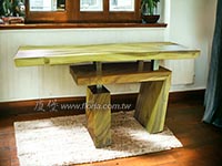原木造型桌