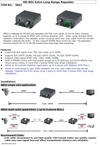 YSCT-SR02 HD-SDI 延長器 HD-SDI Extra Long Range Repeater﻿