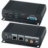 VE02DALS VGA長距離視音頻雙絞線接收器(內置RGB偏移調整)﻿ VGA & Stereo/Digital Audio CAT5 Receiver, Bulitin Skew Corrector.