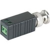 單路無源視頻雙絞線傳輸器﻿ MinI Video Transceiver BNC Male to screw terminal 10 piece/one box pacakge
