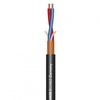 Microphone Cable Highflex; 2 x 0,22 mm²; PVC OD 6,40 mm; black Awg24 x 2C 麥克風電纜線