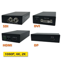 VAD-DVI/HDMI/DP/SDI 1080P/4K SM 光電轉換器 (單模光纖)