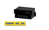 VAD-MX1212S-XXX-2LC, 12*12 Optical Matrix SM Extender 光纖矩陣系統 (光電轉換器) 單模光纖1080p,4K2K