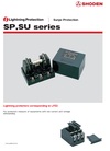 SHODEN, SP-100, SU-100, series低電流和耐電壓的設備的電纜保護避雷器