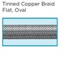 Yeida-Tin Copper Braid Flat 鍍錫編織銅帶(網線)