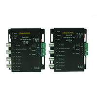 VAD-i402A TC / RC 56 數位式 4路視頻 (480i, 480p)+ 2路雙向數據 (RS232+RS485), 光電轉換器