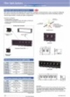 Canare, COP3-OF3 Hybrid Fiber-optic, (HFO, HD), Camera Connector Panels 3U Type：COU-BP3，2U Type：COU-BP2 攝影機光纖電纜專用接頭面板