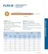 FLRY-B Thin Wall, with Asymmetric Conductor (Type B) 符合ISO 6722 PVC ISO 6722及RoHS指令規範歐規薄肉汽車花線