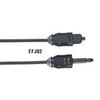BLACKBOX-EFJ02-002M    TOSLINK to Mini Plug Patch Cable