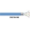 BLACKBOX-EYNC770A-1000  Category 7 S/FTP Bulk Cable, Solid, 1000-MHz, PVC CMR, Blue, 1000-ft. (304.8-m)