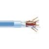 BLACKBOX-EYN770A-RL-1000  CAT6a 650-MHz F/UTP Solid Bulk Cable, PVC CMR, Blue, 1000-ft. (304.8-m)  鋁箔隔離 CAT-6a 網路線