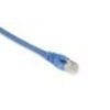 BLACKBOX-EVNSL741-0010  CAT6a 600-MHz Shielded Stranded Patch Cable (S/FTP), PVC, Blue, 10-ft. (3.0-m)   CAT-6a 雙隔離跳線