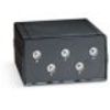 BLACKBOX-SW560A-BNC  Coax Switch, ABCDE (4 to 1), Chassis Style B, BNC   4對1手動BNC切換器