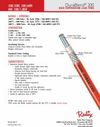 Radix-DuraBlend® 200 200°C – 1000 Volts - UL Style 3788 / CSA AWM I A/B FT2  22 to 4/0 AWG High Voltage  Wire 雙層矽橡膠玻璃絲編織高溫高壓線
