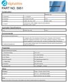 ALPHA5951 Awg30(Solid ) CA Prop 65, UL AWM 1423 -40 to 125°C PVDF 電子線
