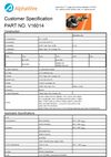ALPHA-V16014 Awg 14 x 4C 600V FOIL/BRAID Shielding VFD WTTC, UL XHHW-RHW-2Wet/Dry V 系列變頻驅動器電纜