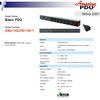 DGP-AMz-1623/B1-08-1 Basic PDU 16Amp 230V (Power Distribution Unit)智慧型電源電力分配器(管理系統)