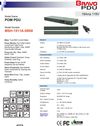 DGP-MSH-1511A-08N8 POM PDU 15Amp 115V 8孔排插智慧型電源監控器-可支援近端與遠端監控整組排插的電力消耗.