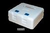 Hosiwell-20032 Dual Port Surface Mount Box 雙孔桌上型資訊插座盒