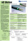 LDB-9-08X12-D-ZP-D 96芯(9/125)單模鬆式多束管型光纜(可選擇耐燃低煙無毒材質,金屬鎧裝,或架空自持型結構) 96C(9/125) SM Fiber Optic Cable