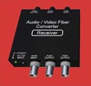 YD-AV075VAM 雙向光電影音轉換器 Audio(Bi-directional)Audio/Video to Fiber Converter (Per Set)