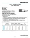 5–15kV JUMPER CABLE NON-SHIELDED高壓超柔軟電線 EPR/Thermoset 90°C 5kV/15kV
