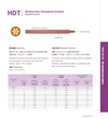 HDT SAE J1128 low-tension wires with heavy wall, Thermoplastic Insulated PVC美規厚肉汽車花線