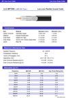 YMHD-LLC MFT200 ( LMR200 Type )  50 Ω RF (30㎒~ 6G)  Low Loss Flexible Coaxial Cable PE低損耗微波高射頻同軸電纜