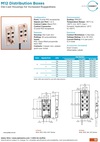 Alpha M12 Distribution Boxes Die-Cast Housings for Increased Ruggedness 工业用配線箱盒-用于增加坚固性的压铸外壳