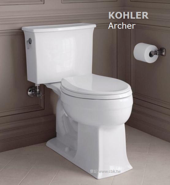KOHLER Archer 五級旋風省水馬桶 K3517TC0 KOHLER章記衛廚(CBK)衛浴廚具