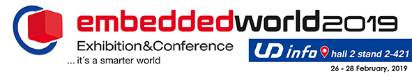 Welcome to join us at Embedded World 2019